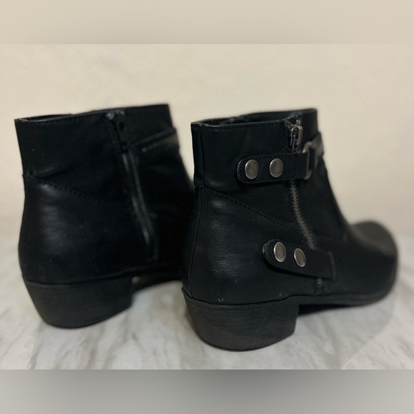 A.n.a, 8 1/2, womens ankle zip up boot, black - Picture 6 of 6